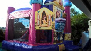 disney princess castle inflatable bouncer